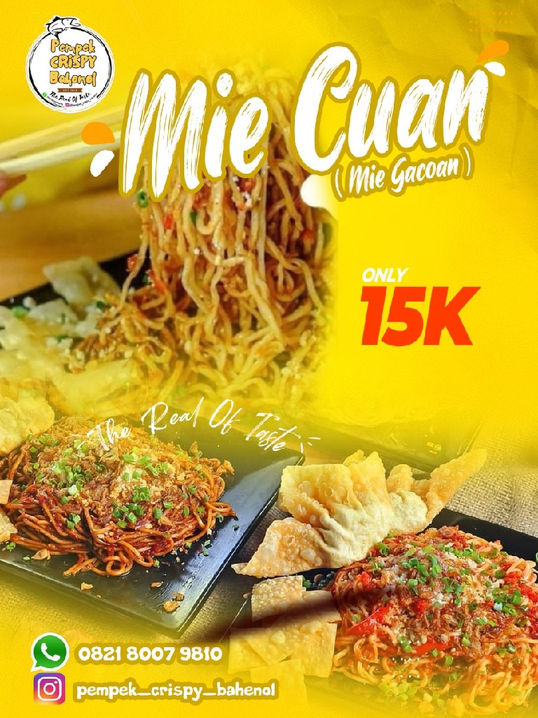 Mie Cuan (Mie Gacoan)