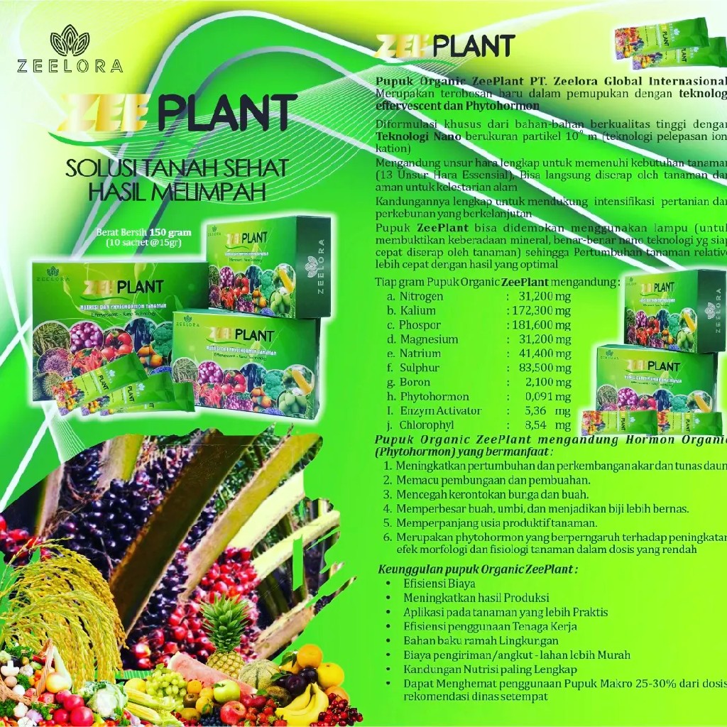pupuk organik zeeplant