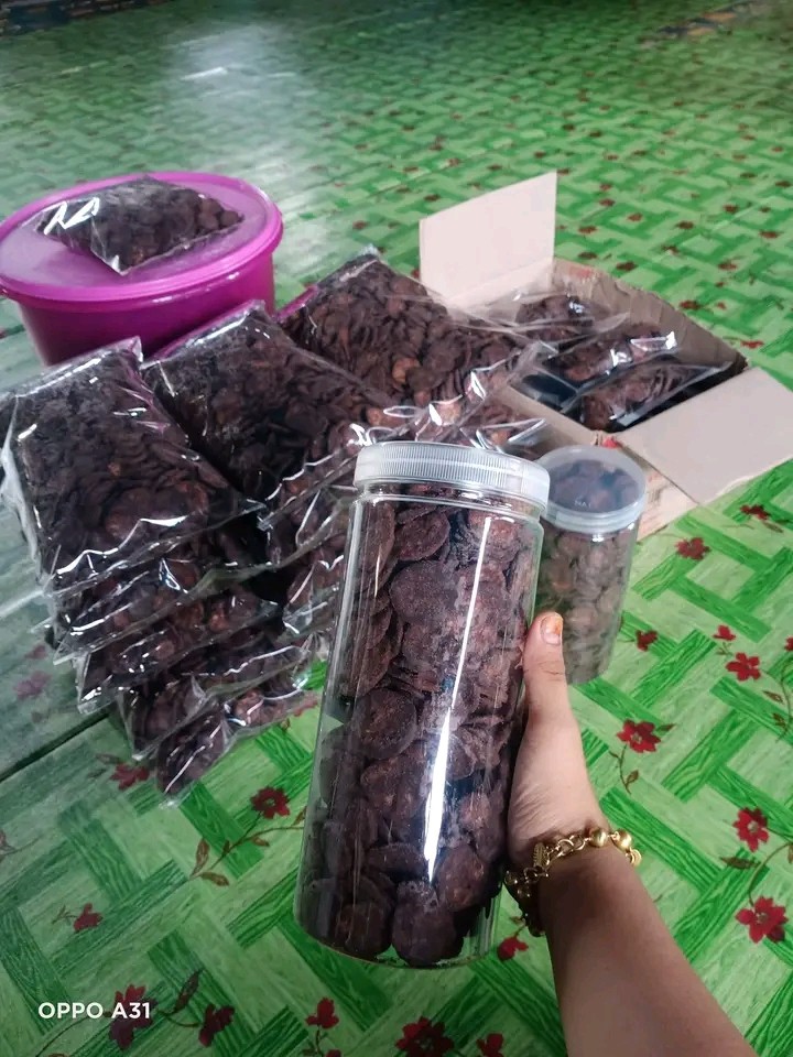 keripik pisang coklat