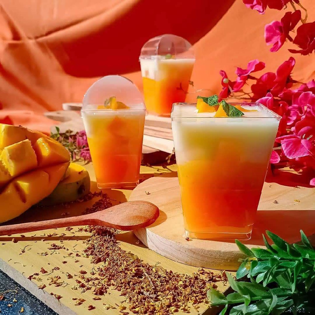 Pudding Mangga Vanilla